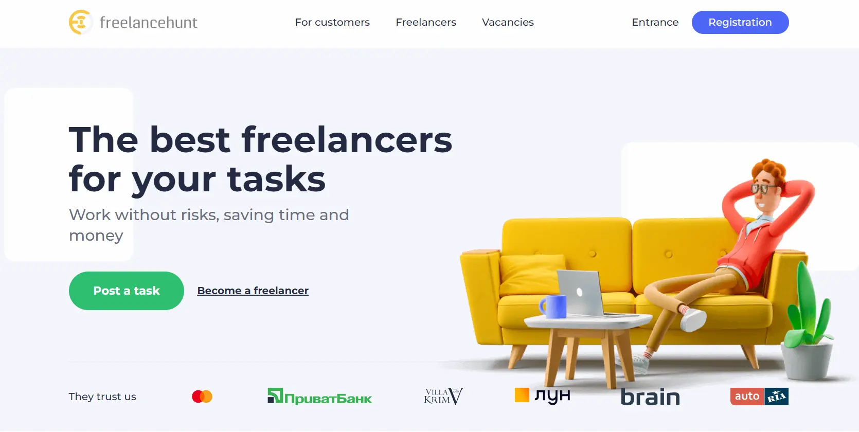 freelance exchanges Freelancehunt.com