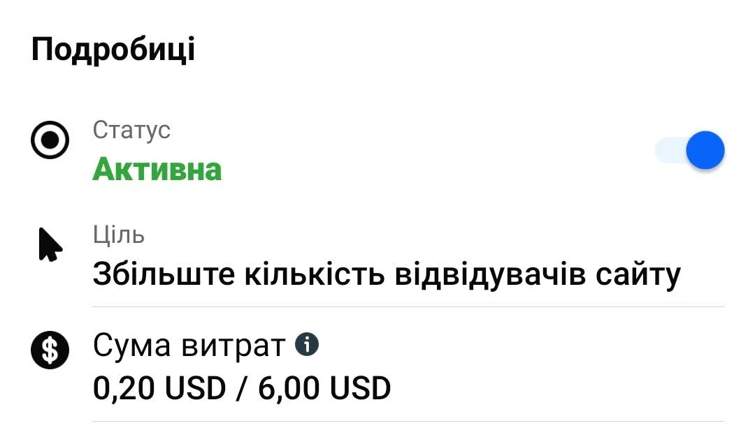 Збільшення трафіку на сайт через таргетовану рекламу в соцмережах