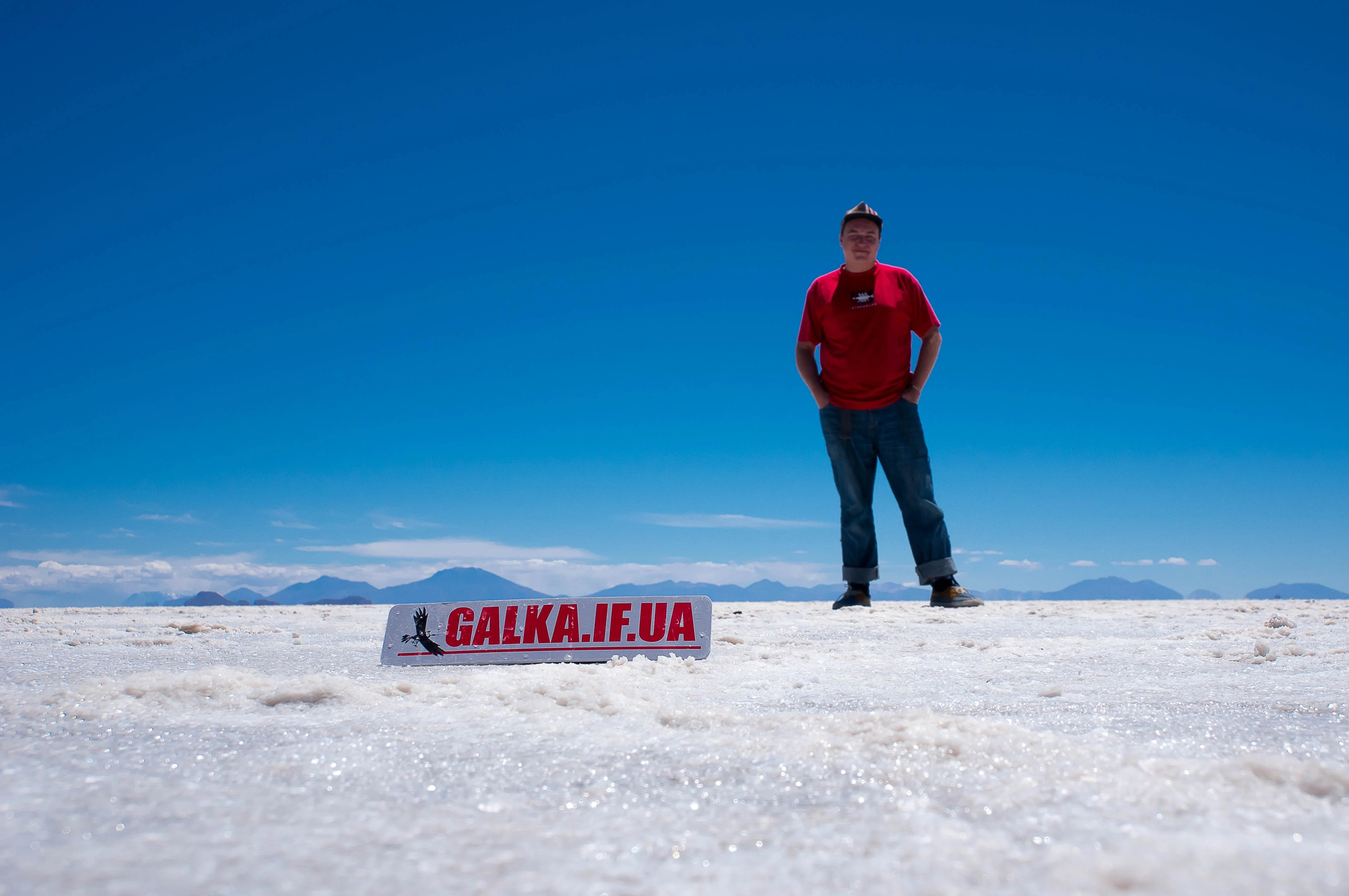 CEO of Galka media group Vadym Voytyk in Bolivia