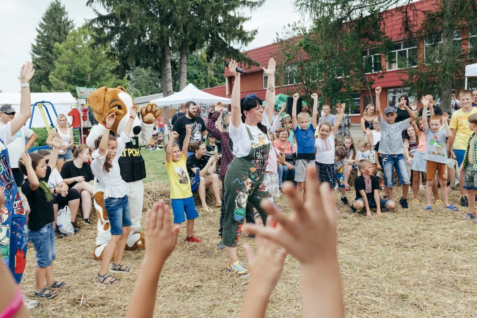 Entertainment for children at the She.Fest festival