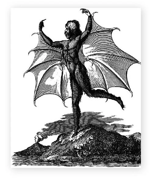 An example of a bat-man on the Moon — The Great Moon Hoax of 1835