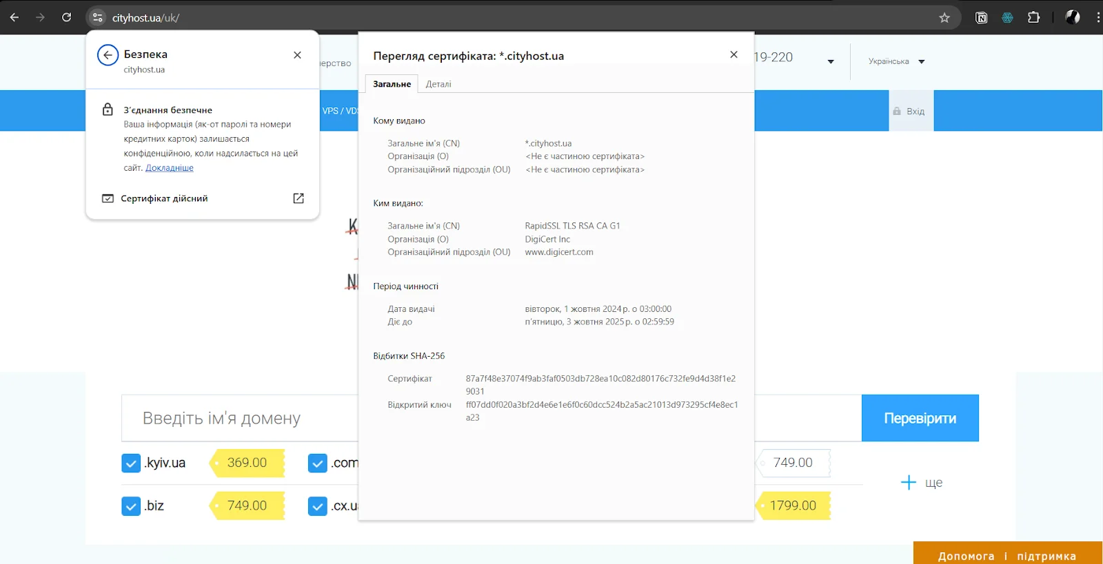 Як дізнатися про наявність SSL-сертифіката на сайті та де його подивитися