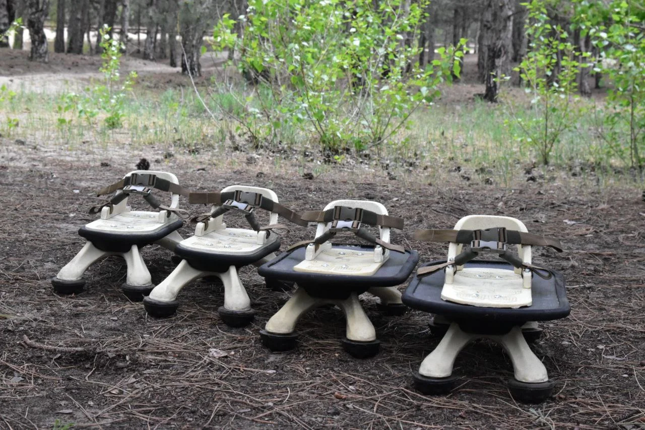 Anti-mine Boots leg protection system