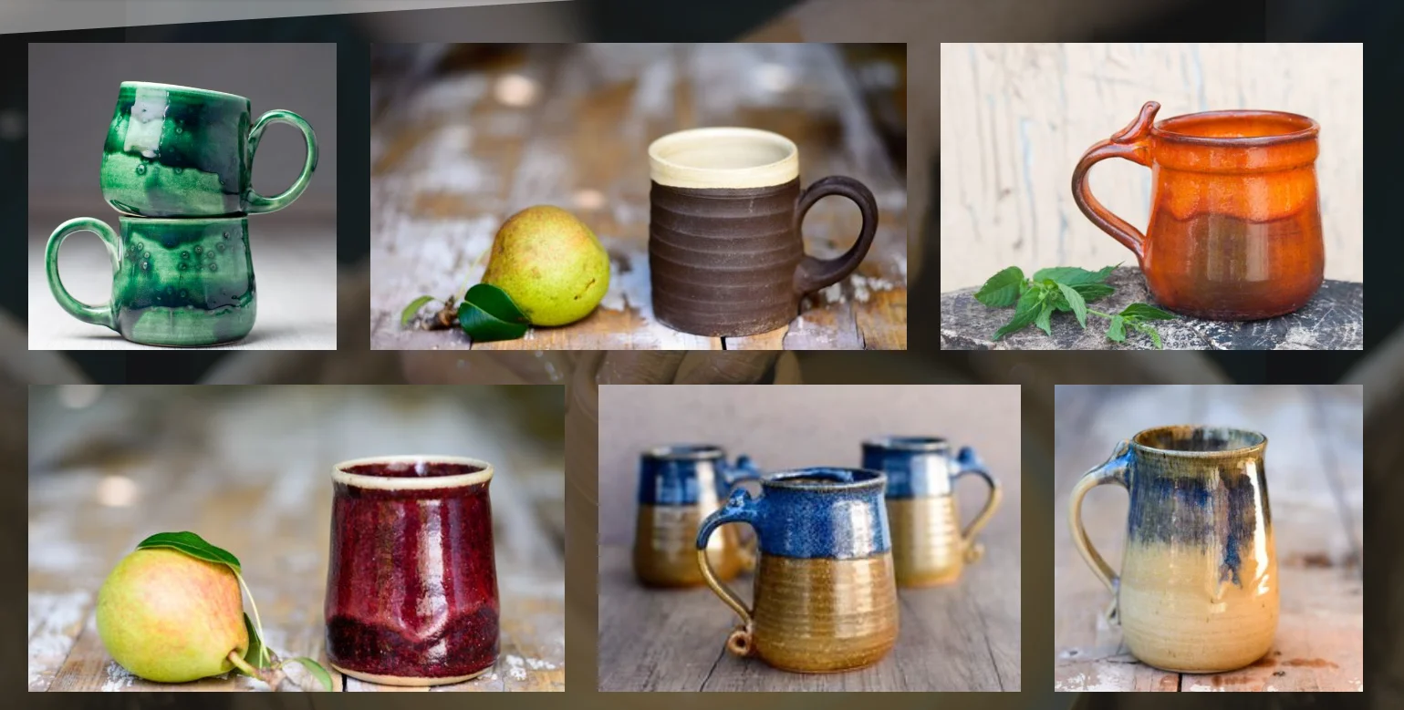 Unique mugs for sale to raise funds for an art residency