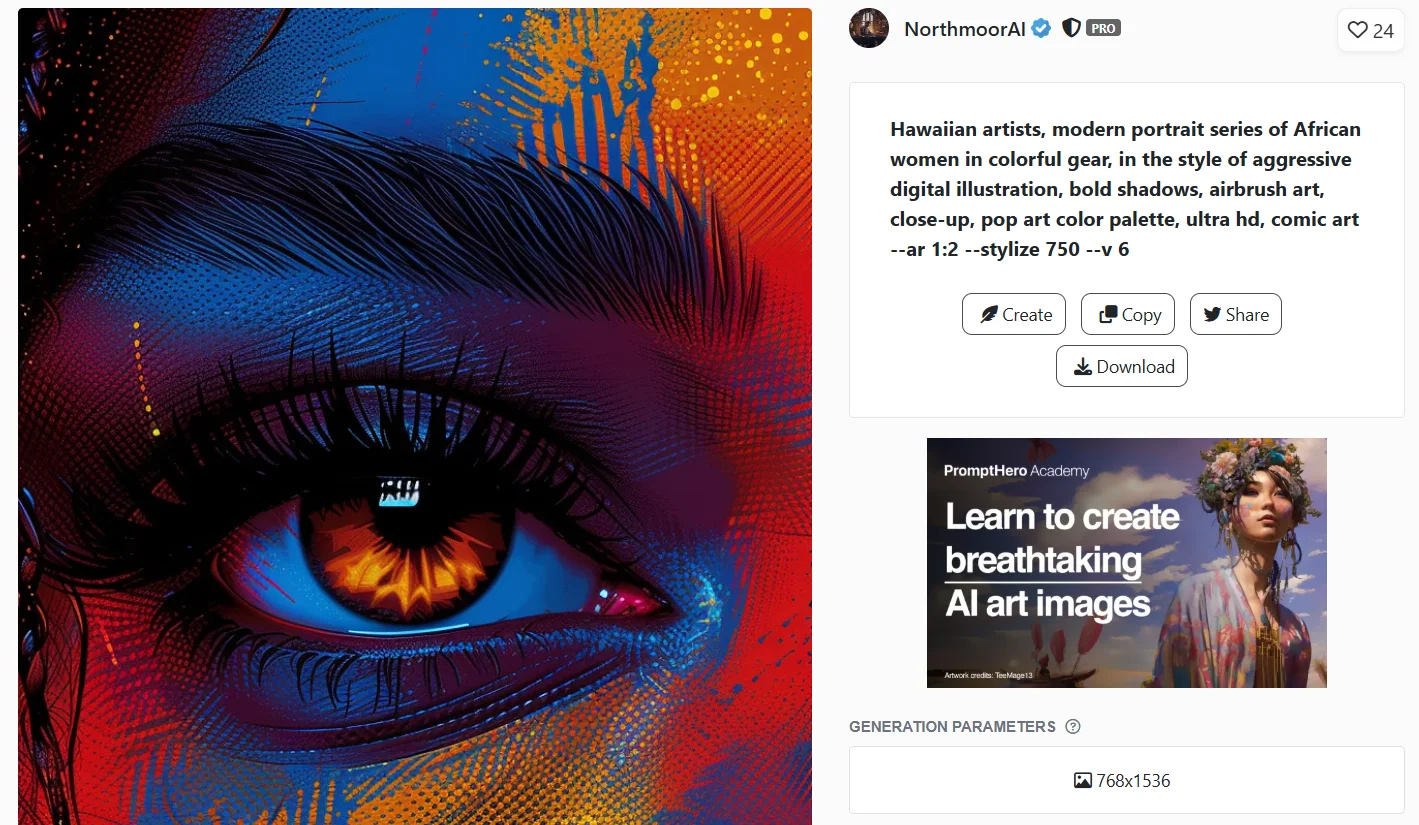 Пример AI-промпта для генерации изображений