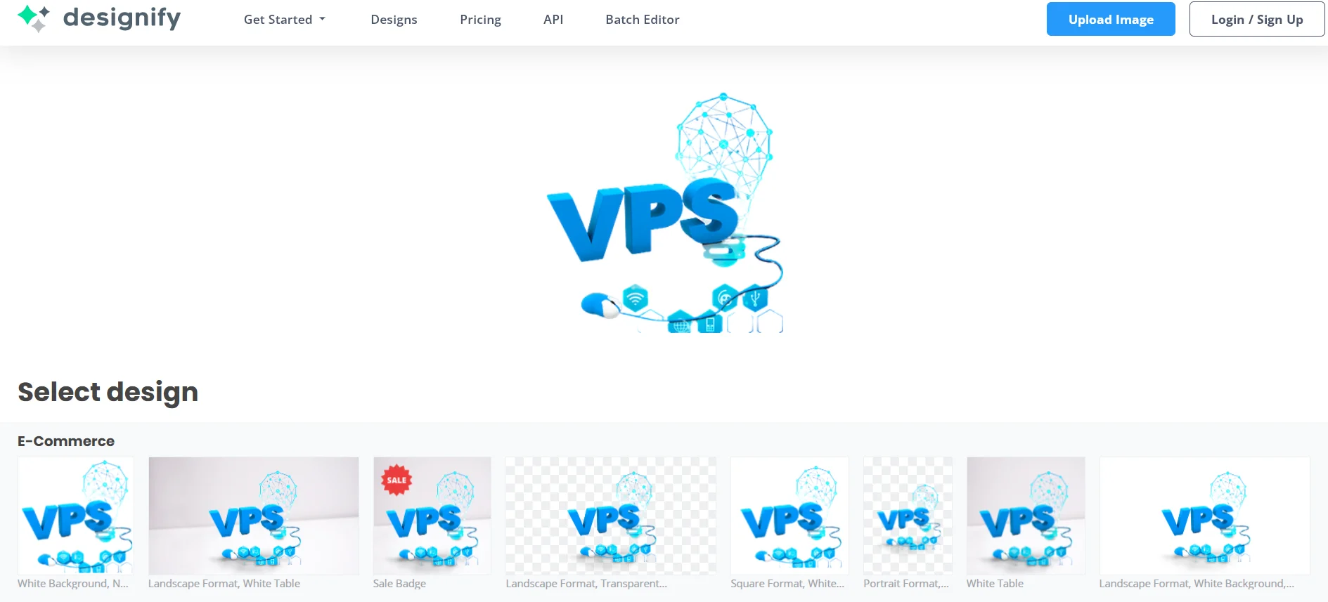 Картинка після обробки на сервісі Designify
