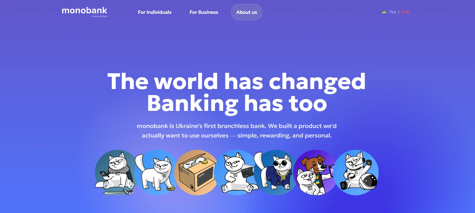 Минималистичная айдентики на примере украинского банка Monobank