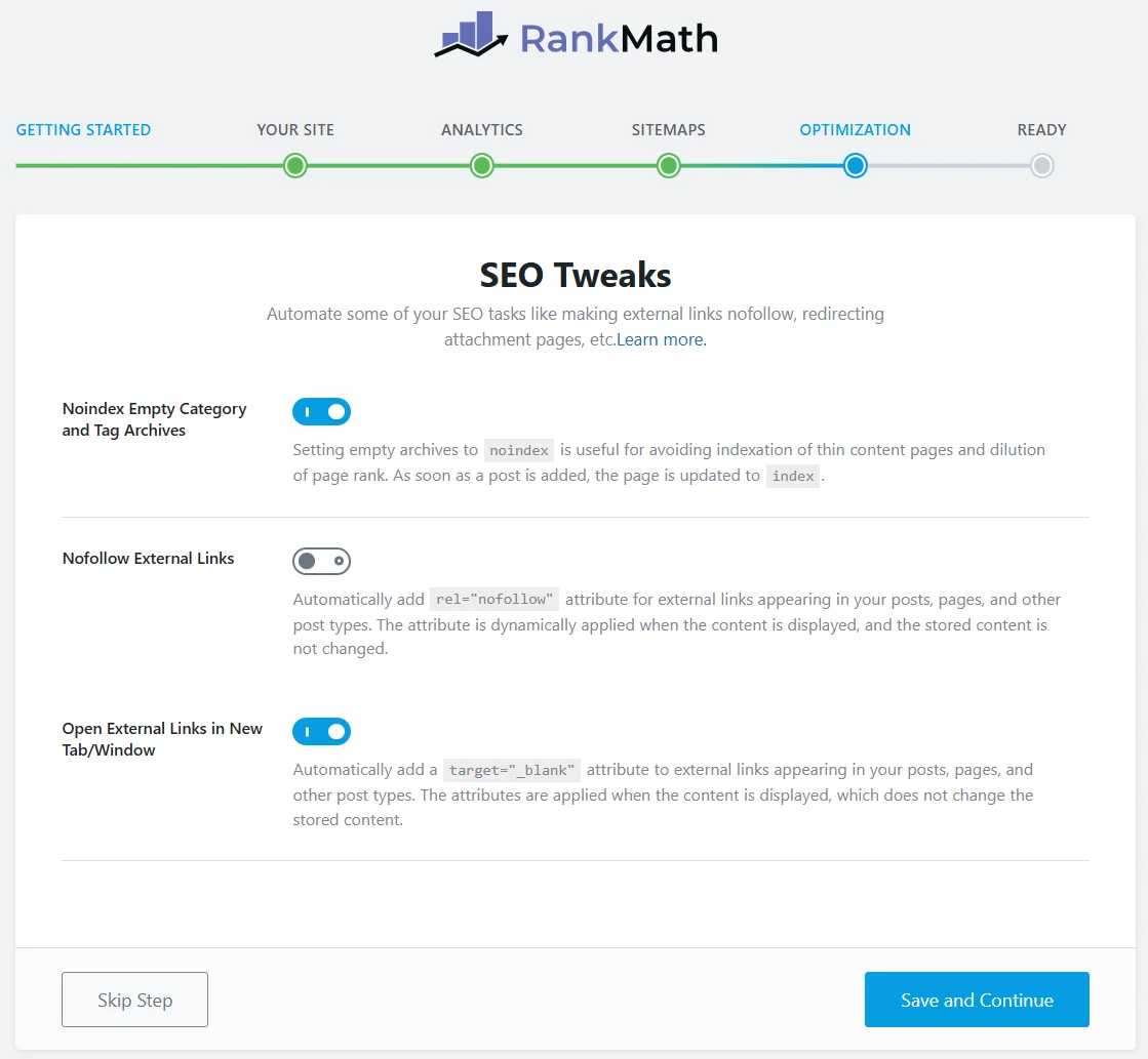 Технические настройки SEO сайта с плагином Rank Math