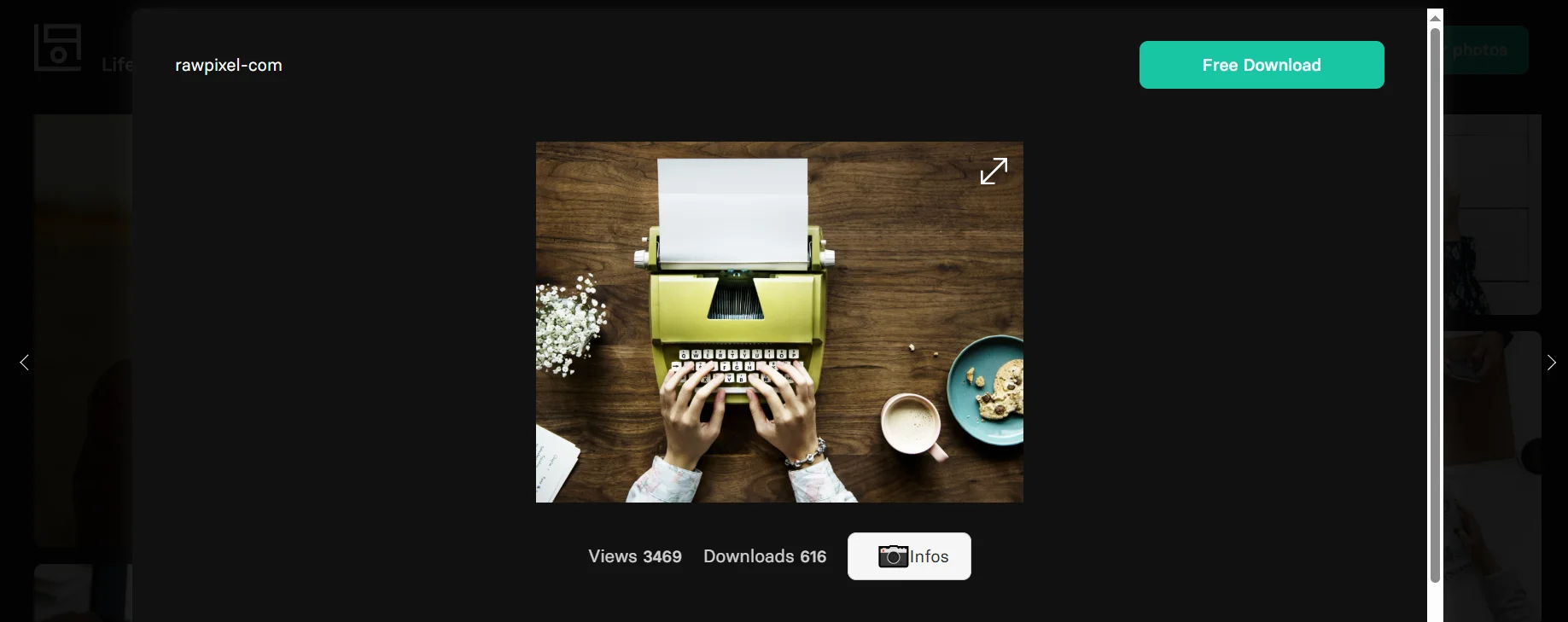 Пример бесплатной фотографии на Life of pix