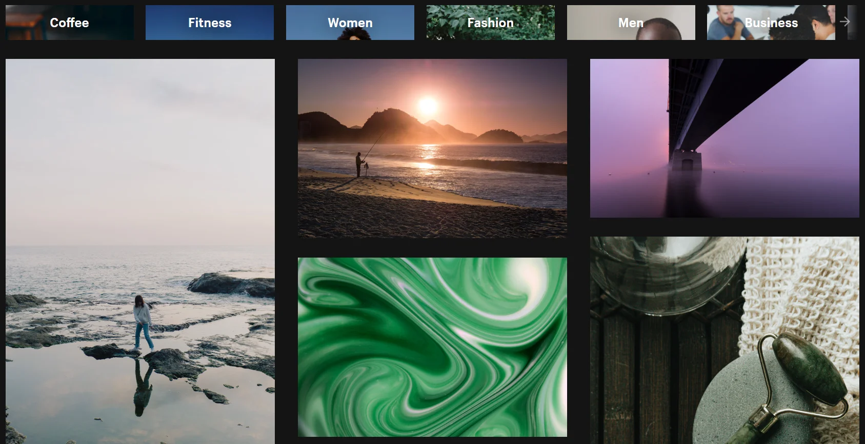 Платформа Burst предлагает высококачественные фото для бизнеса бесплатно