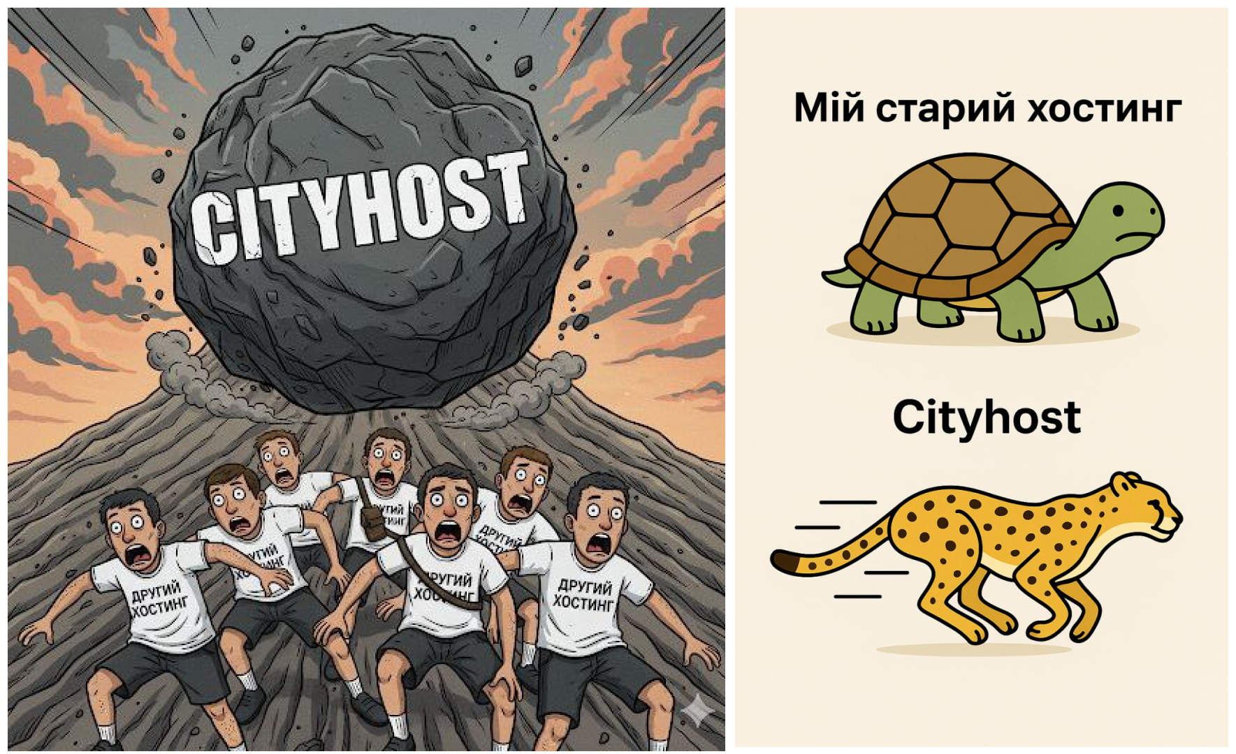 Клієнти Cityhost розробили мем про хостинг-провайдера