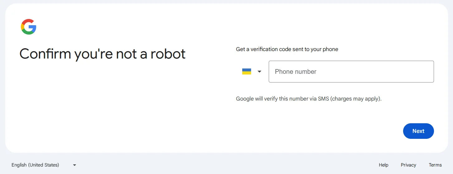 Przechodzenie zabezpieczenia przed botami za pomocą telefonu