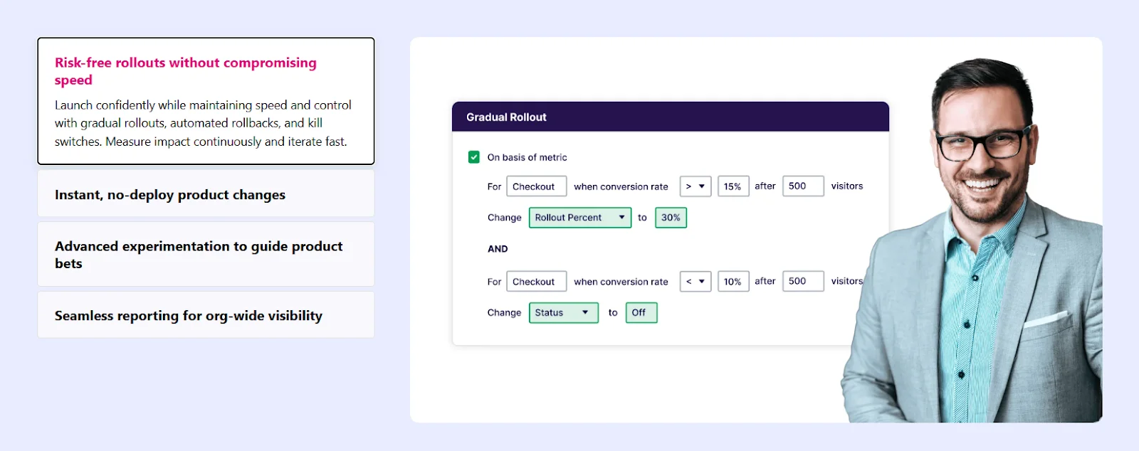 Сервис для проведения A/B тестирования VWO