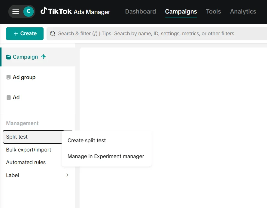 Как провести A/B тестирование в TikTok