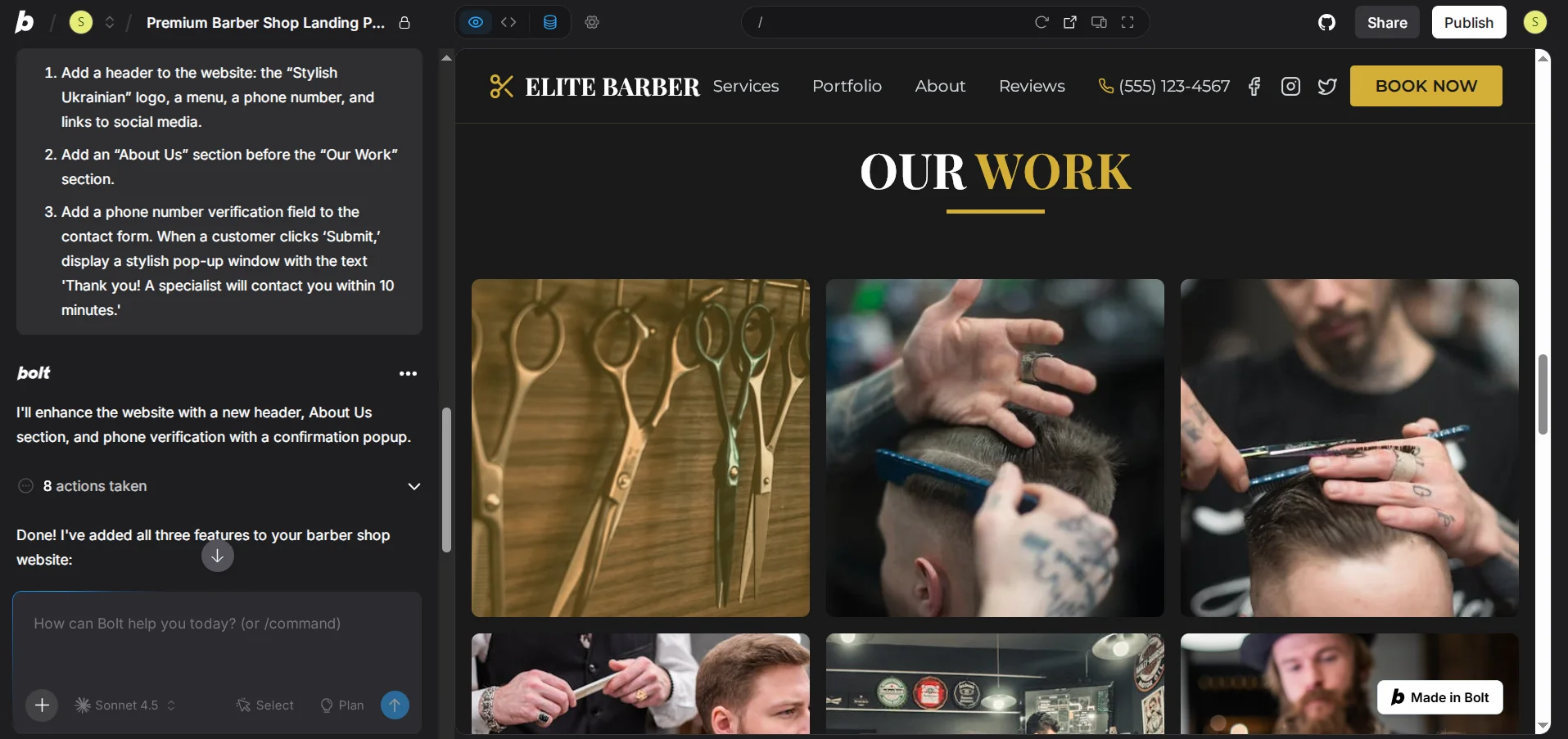 Making Changes to the Site without Interfering with the Code from Vibe Coding