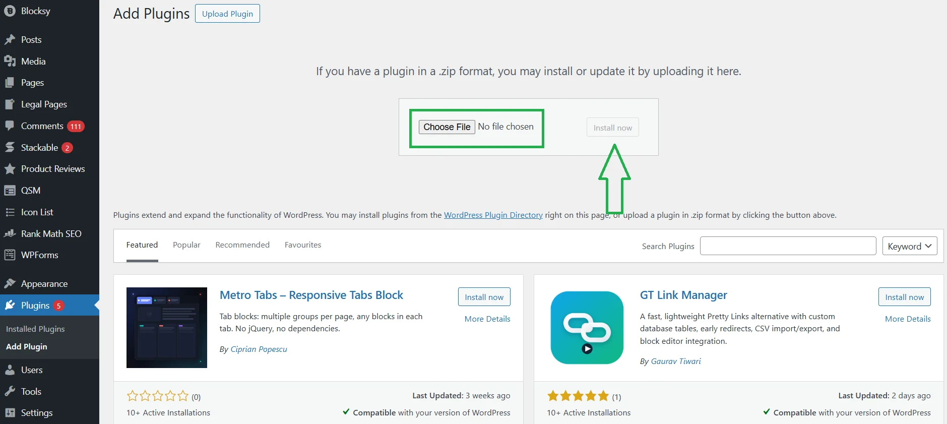 Як встановити WordPress плагін з ZIP файлом
