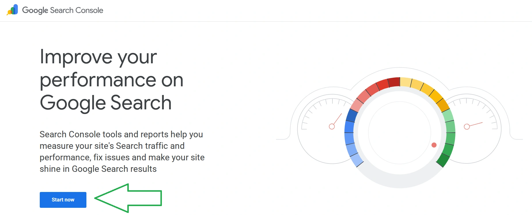 Strona główna Google Search Console